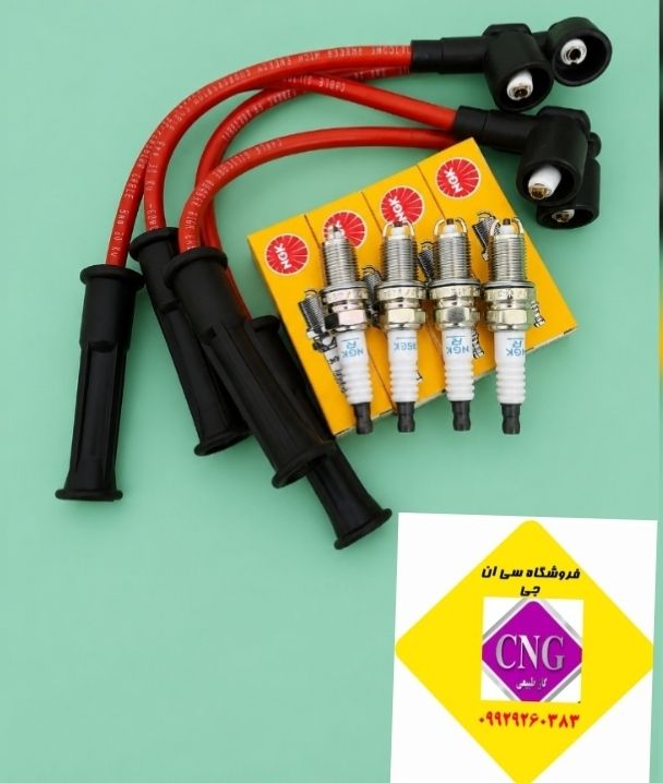 شمع و وایر نیسان انژکتور ضد عطسه دو پلاتین انجیکا.پایه کوتاه.یورو2 کد2288(اصلی)