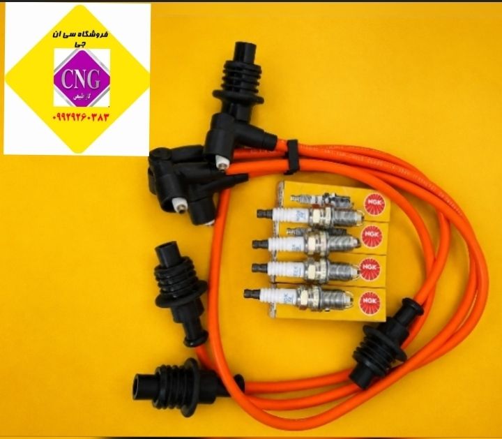 شمع و وایر تقویتی پژو شمع دو پلاتین برند انجیکا 2288(اصلی)