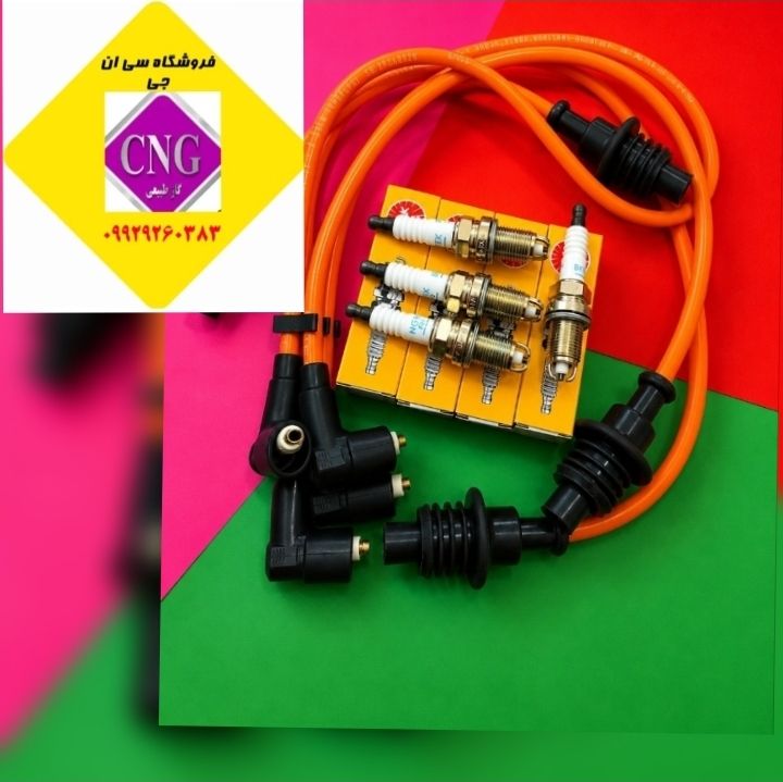 شمع و وایر پژو405 زیمنس گازسوز